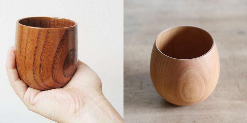 turning a wooden coffee mug samples(2)