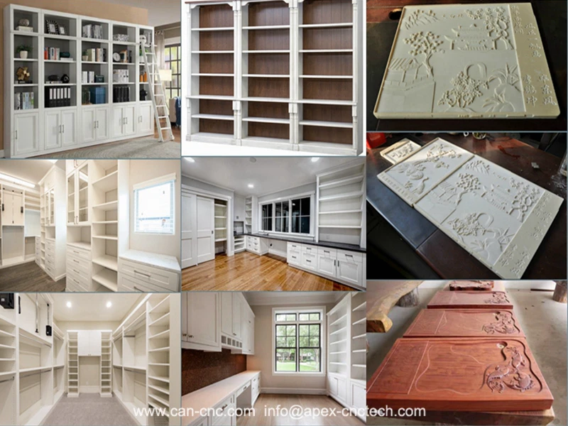multi function plywood cnc machine application samples