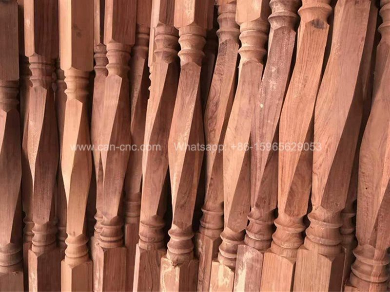 practical woodturning projects for handrail and staircase (1)