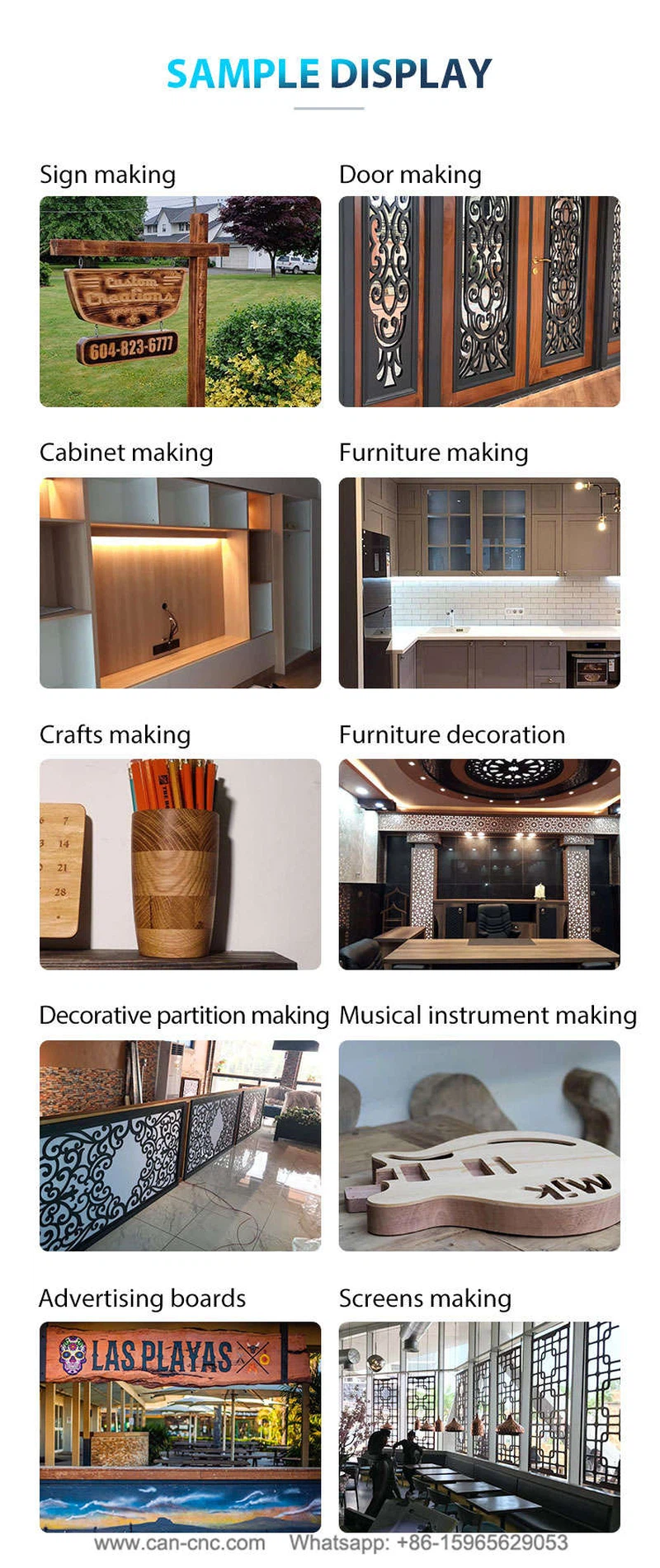 samples made by multi head cnc router machine 2 samples made by multi head cnc router machine 2