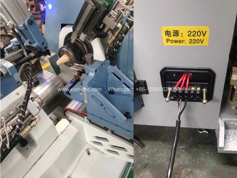 Wooden Handle Processing Equipment and High Speed Woodworking Lathe 4 Wooden Handle Processing Equipment and High Speed Woodworking Lathe 4