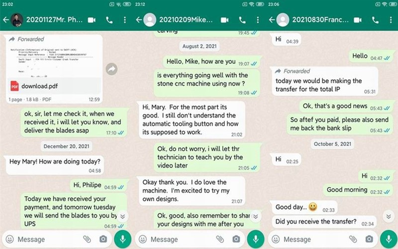 customer from whatsapp 2 customer from whatsapp 2