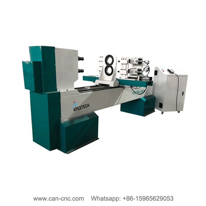 automatic wood turning machine