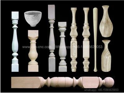 Cnc Lathe Machine Natural Wood Crafts