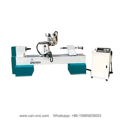 Cnc Automatic Wood Turning Lathe For Stair Handrails