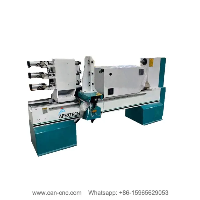 wooden lathe machine for bed post making (3)