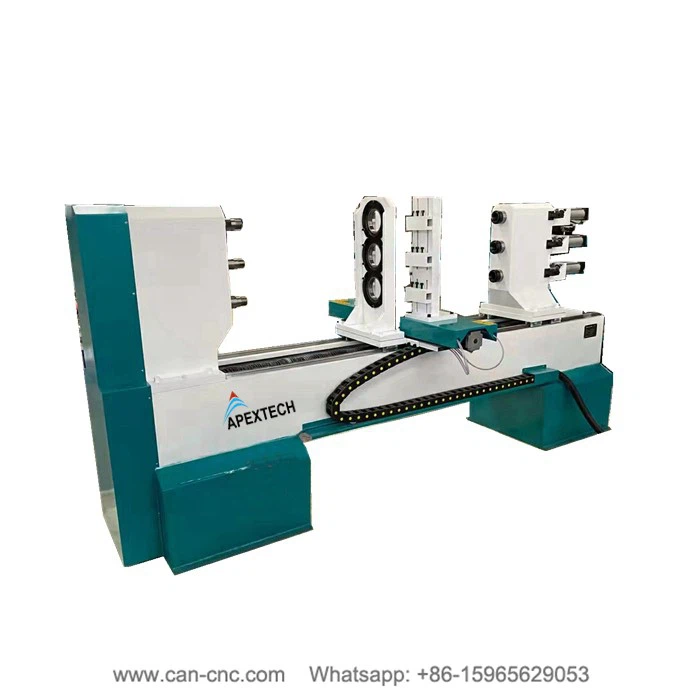 wooden lathe machine for bed post making (4)