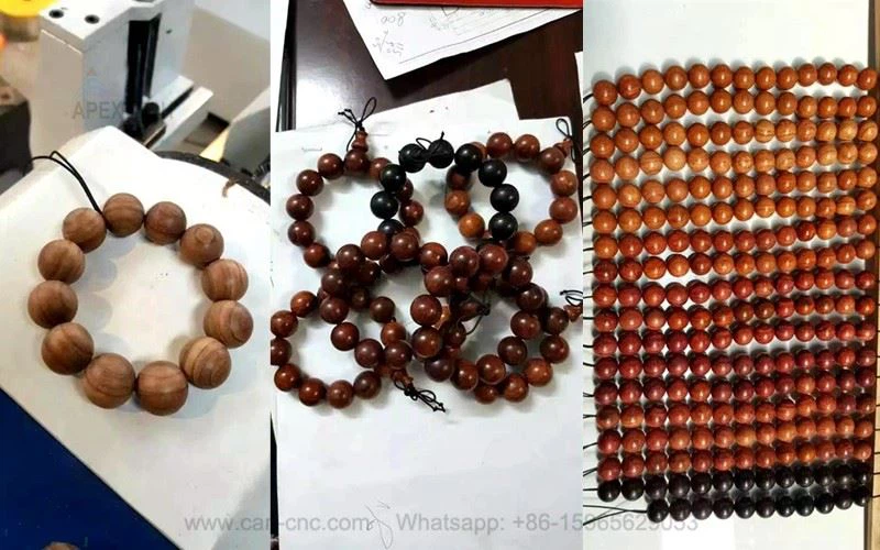 mini wooden beads cnc wood lathe samples (1)
