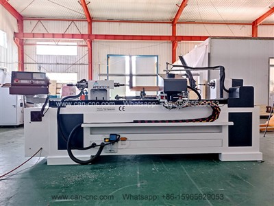 High Speed Woodworking Cnc Lathe For Italy Customer
