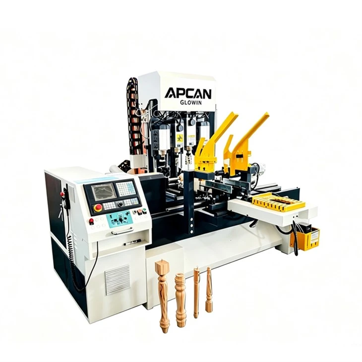 wood cnc lathe milling machine (4)