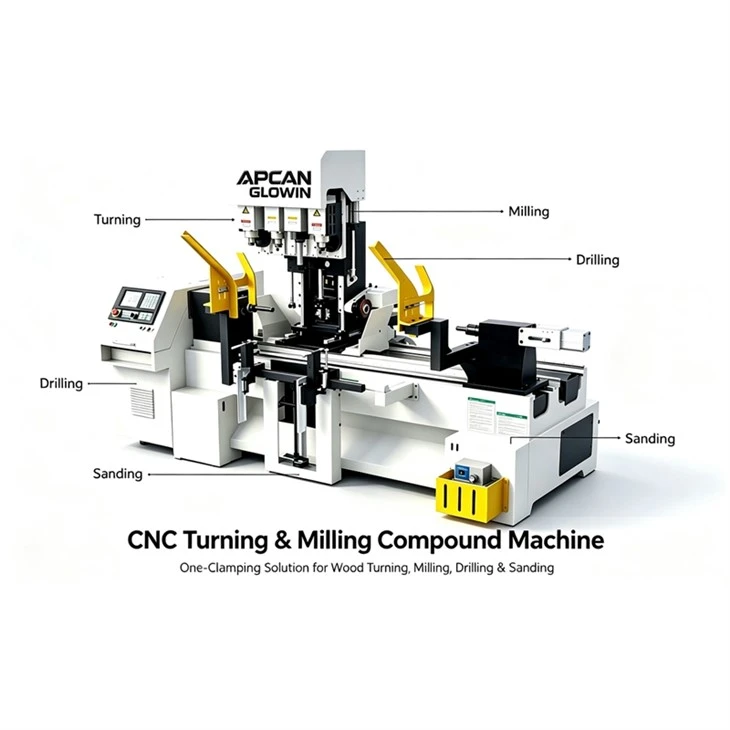 wood cnc lathe milling machine (3)