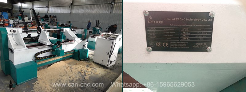 Details of wood working lathe for stair handrails 5 Details of wood working lathe for stair handrails 5