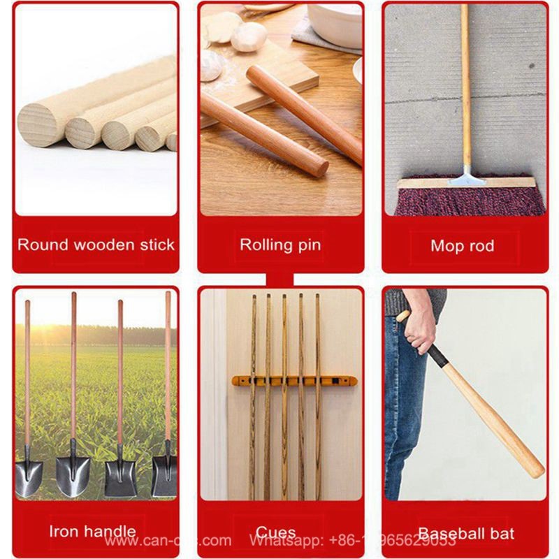wooden round stick machine and mop stick machine samples wooden round stick machine and mop stick machine samples
