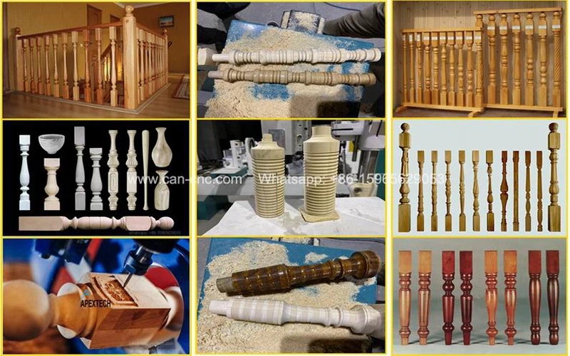cnc wood lathe for wooden crafts samples and application 2 cnc wood lathe for wooden crafts samples and application 2