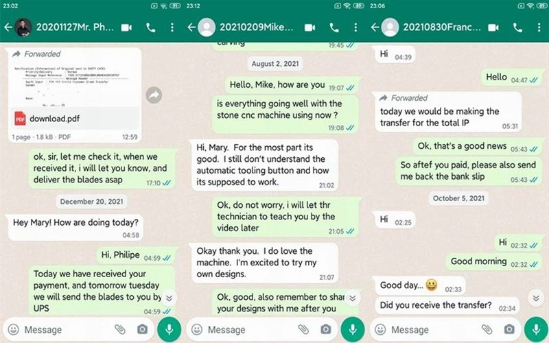 customer from whatsapp 2 customer from whatsapp 2