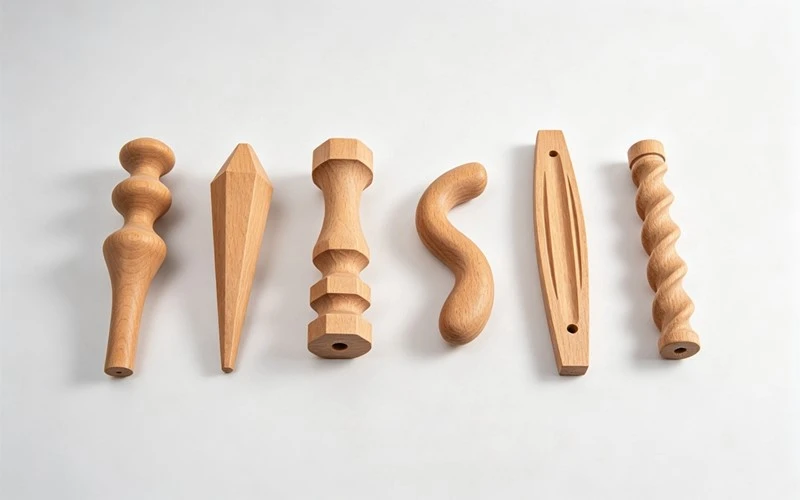 Wooden crafts-decoration columns wooden handles 3 Wooden crafts-decoration columns wooden handles 3