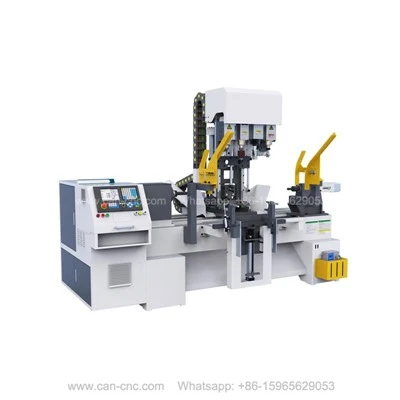 Wood Turning Center For Milling Broaching