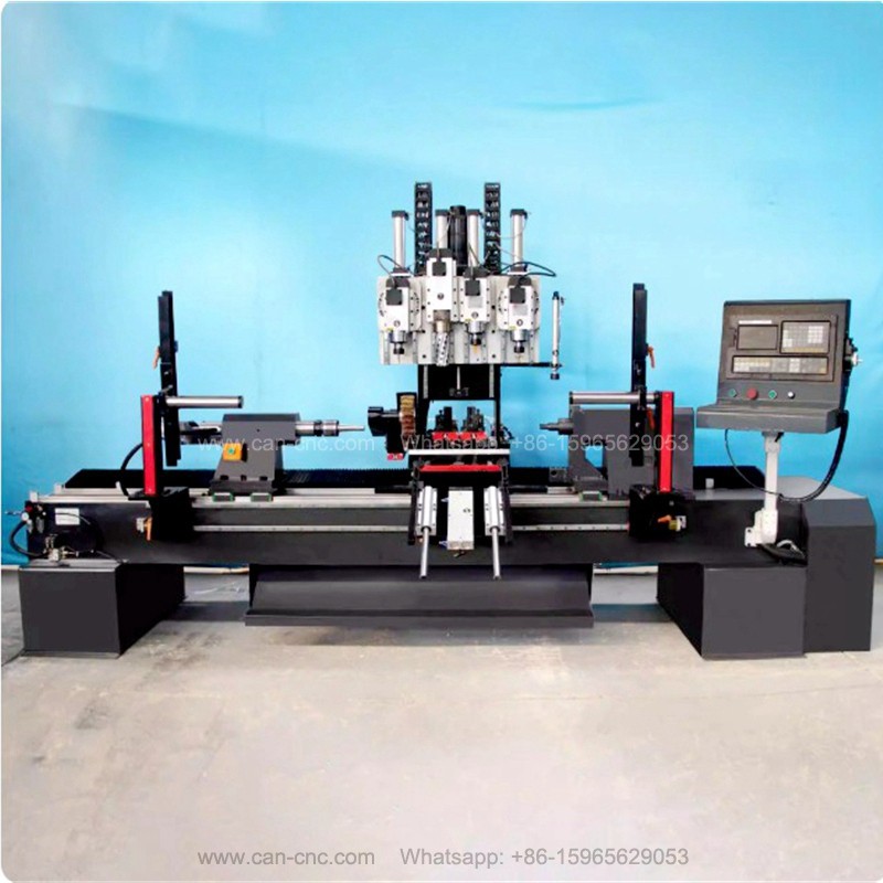 wood cnc lathe for turning and milling (2)