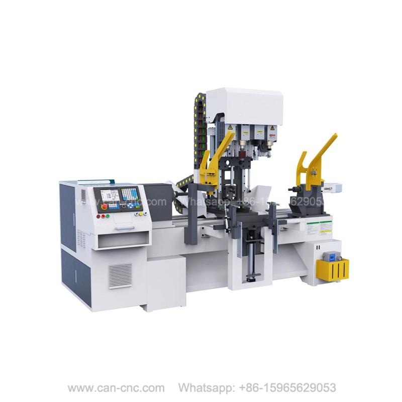 Wood Turning Center For Milling Broaching
