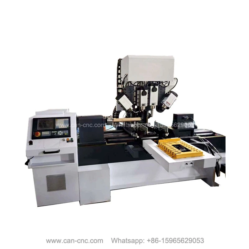 wooden turning lathe for planer and drilling (3)